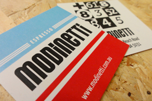 Modinetti Business Cards