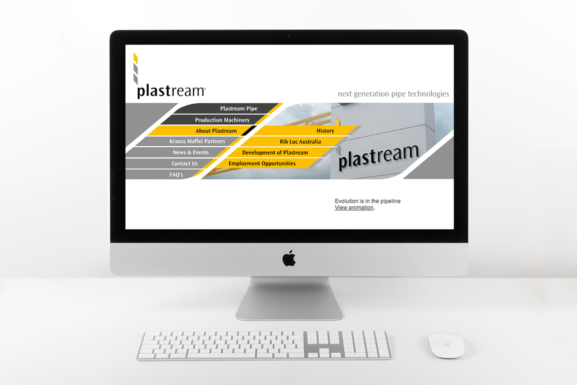 Plastream Website Design