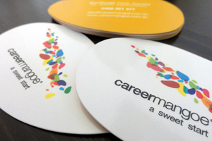 Careermangoe Business Cards Design